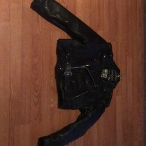 Vintage Wilson’s  large leather biker jacket